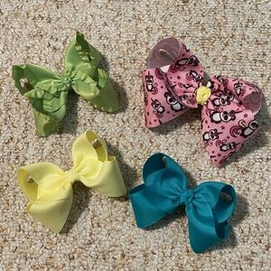 Set of 4 Hair Bows
